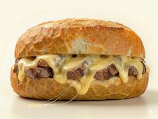 Churrasco com Queijo