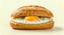 Pão com ovo